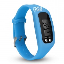 Silicone Pedometer Watch